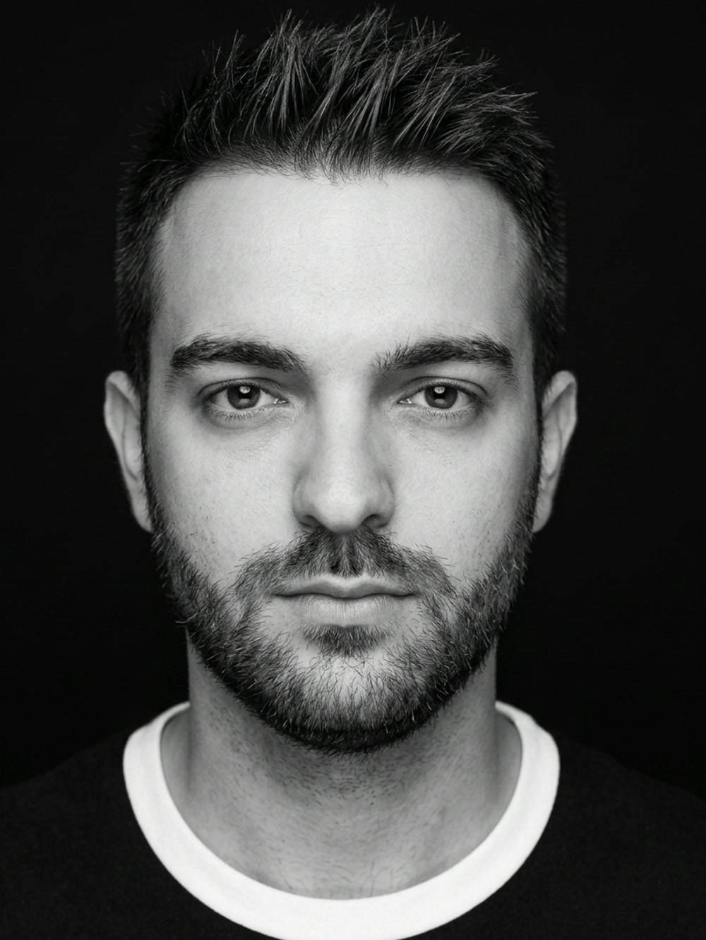Veton Shabani, studio portrait